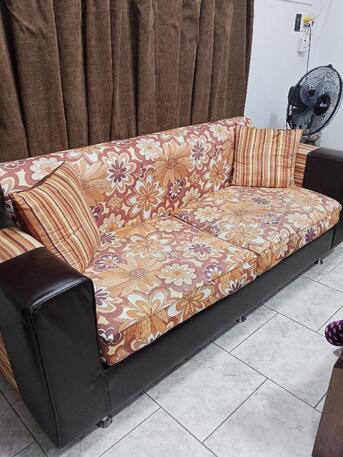 Jubail, Household Items, SAR 300,  3 Seater Sofa For Sale Good Condition