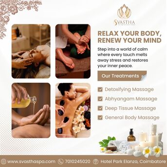 Coimbatore, Health, Relax Your Body, Renew Your Mind