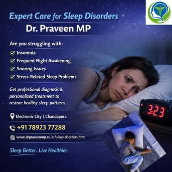 Bangalore, Health, Expert Care For Sleep Disorders &ndash; Dr. Praveen MP