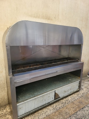 Khobar, Materials, SAR 1500,  Steel Grill For Chicken Or Fish (Faham) For Hotel Use