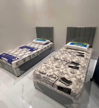 Jeddah, Furniture, SAR 3,  All Types Of Best Quality Single Bed 🛏️ With Mattress Available In Low Price