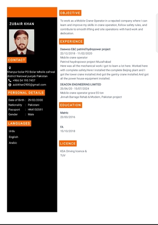 Riyadh, Jobs, Mobile Crane Operator