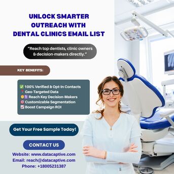 New York, Marketing, Buy Verified Dental Clinics Email List For High-Converting Healthcare Campaigns