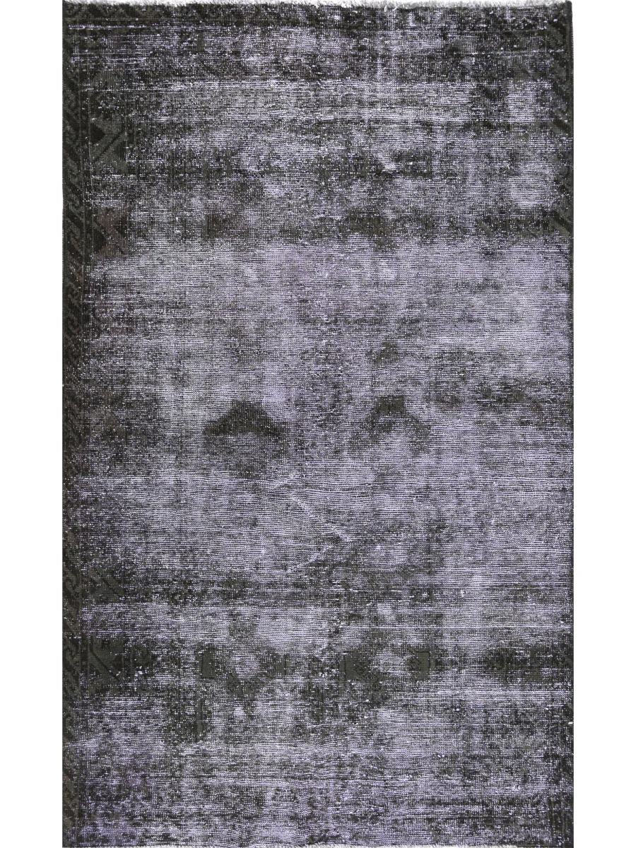 New York, Furniture, USD 200,  4x6 Vintage Distressed Overdyed Persian Area Rug - 109678