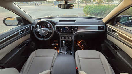 Riyadh, Vehicles, Cars & Trucks , SAR 82000,  Volkswagen Atlas,  2019,  Automatic,  78000 KM,  Volkswagen VW Teramont Half Full V6