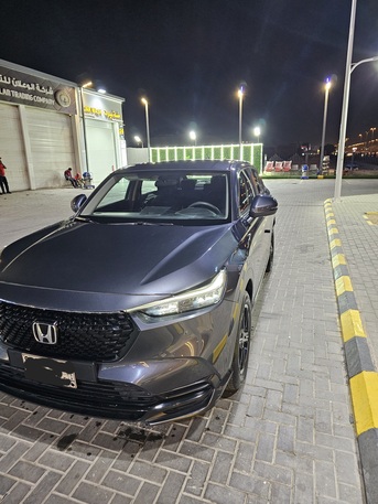 Al Rabwah, Vehicle Lease Transfer, SAR 79000,  Honda HR-V 2024  Like-new - (standard Trim) &mdash; Gray Mileage: Only 11,000 Km