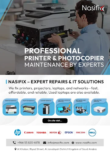Jubail, Printing, Printer Copier Maintenance And Service In Dammam Jubail Khobar