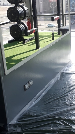 Azizia, Job Seekers, Painting, Gipsum Board, Electric Work