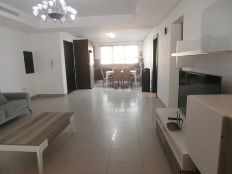 Manama, Apartments/Houses, BHD 360/month,  Furnished,  2 BR,  115 Sq. Meter,  Furnished Flat/Beach Access/Sea View/EWA/Parking