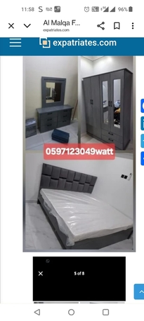 Al Malqa, Furniture, SAR 11,  New Bedroom Set Sale Online Home Devlree Free