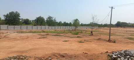 Hyderabad, Residential Plots, INR 32000,  185 Sq. Yard,  HMDA Gated Villa Plots Sale In Maheshwaram Opposite Wipro City Srisailam Highway ORR 14