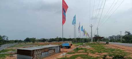 Hyderabad, Residential Plots, INR 32000,  185 Sq. Yard,  HMDA Gated Villa Plots Sale In Maheshwaram Opposite Wipro City Srisailam Highway ORR 14