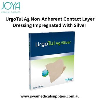 Sydney, Health & Beauty Items, UrgoTul Ag Non-Adherent Contact Layer Dressing Impregnated With Silver 15x20cm - Joya Medi
