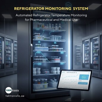 Dubai, Computer, IoT-Enabled Smart Refrigeration Solutions Transforming UAE
