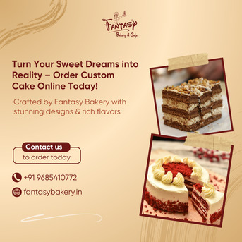 Mumbai, Food & Drink, Create Your Dream Cake With Fantasy Bakery &ndash; Order Custom Cake Online In Indore