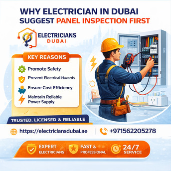 Dubai, Technical, Why Electrician In Dubai Suggests Panel Inspection First