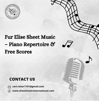 New York, Musical Instruments, Fur Elise Sheet Music &ndash; Piano Repertoire & Free Scores