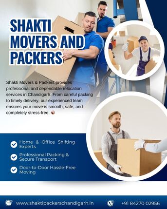 Mumbai, Labor/Moving, Chandigarh Packers And Movers | Home & Office Relocation Experts