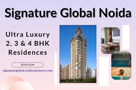 Noida, Real Estate For Sale, INR 20000000,  2 BR,  1234 Sq. Feet,  Signature Global Noida Apartments - Luxury Living In Prime Noida Location