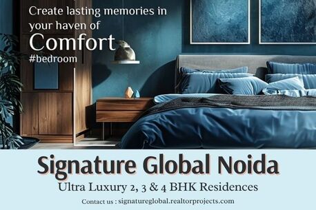 Noida, Real Estate For Sale, INR 20000000,  2 BR,  1234 Sq. Feet,  Signature Global Noida Apartments - Luxury Living In Prime Noida Location