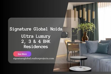 Noida, Real Estate For Sale, INR 20000000,  2 BR,  1234 Sq. Feet,  Signature Global Noida Apartments - Luxury Living In Prime Noida Location