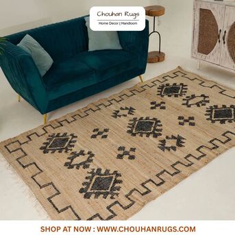 New York, Furniture, USD 100,  The Top Moroccan Jute Rug In USA For Sustainable Home Decor