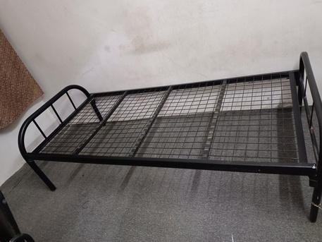 Riyadh, Household Items, SAR 1500,  Single Steel Bed 2 Pic