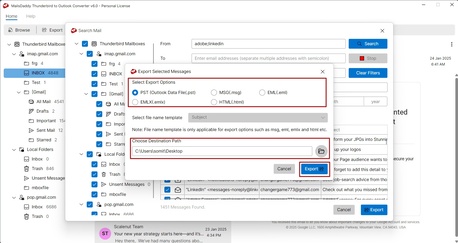 New York, Software, USD 39,  MailsDaddy Thunderbird To Outlook Converter