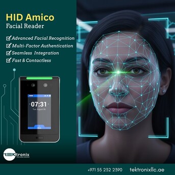Dubai, Computer, HID Amico Facial Recognition Panels Elevate Secure Access In UAE Facilities