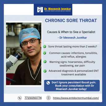 Mumbai, Health, Chronic Sore Throat: Causes, Treatment & When To See A Specialist
