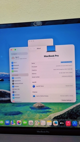 Yanbu, Computers, SAR 2250,  Macbook Pro 16" (2019) - I7 - 16gb Ram - 512gb - 4gb Card