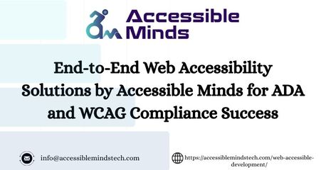 Lucknow, Software Development, End-to-End Web Accessibility Solutions By Accessible Minds For ADA And WCAG Compliance