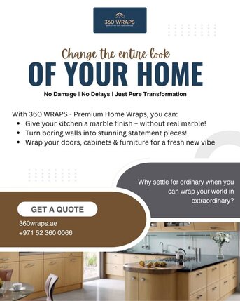 Dubai, Interior Design, 360 Wraps Premiere Vynil Wrapping Services Dubai