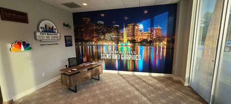 New York, Business, Custom Lobby Signs In Orlando | Backlit Lobby Signs By City Beautiful Signs And Graphics