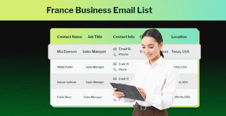Paris, Business, France Business Email List | Verified B2B Data