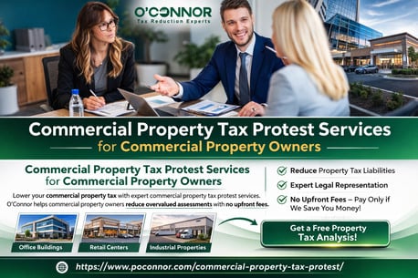 Houston, Real Estate, Commercial Property Tax Protest Services For Commercial Property Owners - O