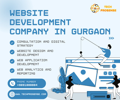 Gurgaon, Marketing, Best Website Development Company In Gurgaon -  TechProsense