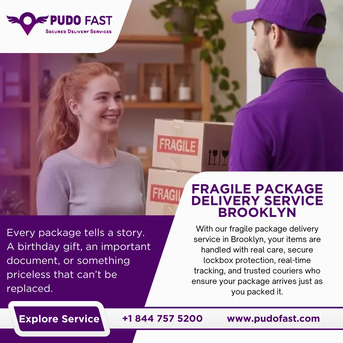 New York, Delivery, Fragile Package Delivery Service Brooklyn