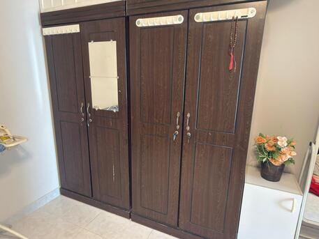 Dammam, Furniture, SAR 1200,  Queen Size Bed With Mattress, Dressing Table, Side Table, Cupboards-4 Door