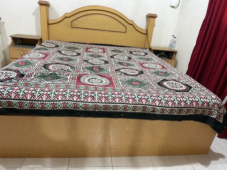 Bani Malik, Furniture, SAR 600,  Bed And Big Cupboard