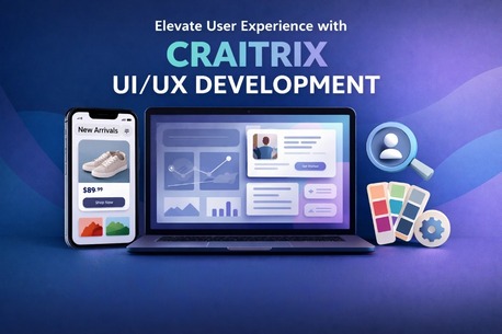 Paris, Software, Build Stunning & High-Performing UI/UX With Craitrix