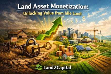 Mumbai, Financial, Land Asset Monetization: Unlocking Value From Idle Land | Land2Capital