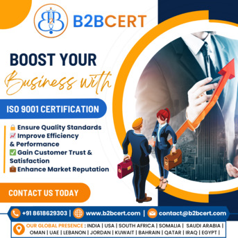 New York, Business, Achieve ISO 9001 Certification In New York With B2BCERT!