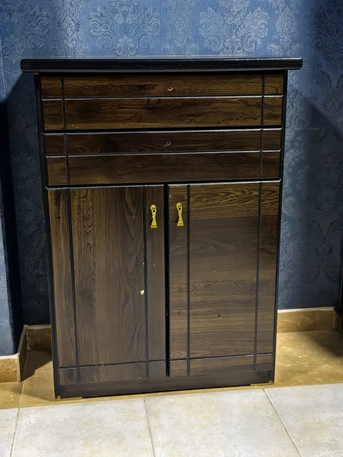 Riyadh, Furniture, SAR 1250,  Full Bedroom Set (king Size Bed, Wardrobe, 2 Side Table, Cupboard, Dressing Table