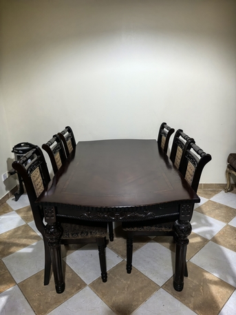 Riyadh, Furniture, SAR 800,  Dining Table With 6 Chair For Sale