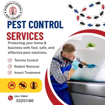 Manama, Pest Control, Ramadan Offers Just Only 13 BHD Book Your Appointment Rubeena Pest Control Services