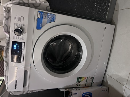 Al Baghdadyiah Al Gharbyia, Household Items, SAR 400,  Panasonic Front Load 7kg Washing Machine