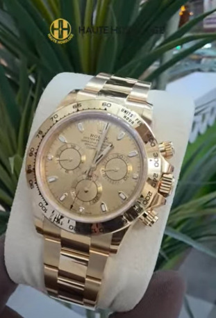 Dubai, Collectibles, AED 36500,  Rolex Daytona 116508 Champagne Dial 18K Yellow Gold 40mm (2023) &ndash; Unworn