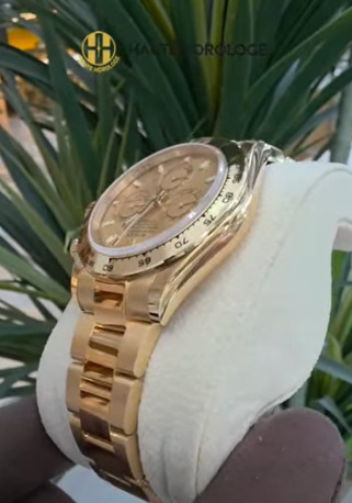 Dubai, Collectibles, AED 36500,  Rolex Daytona 116508 Champagne Dial 18K Yellow Gold 40mm (2023) &ndash; Unworn