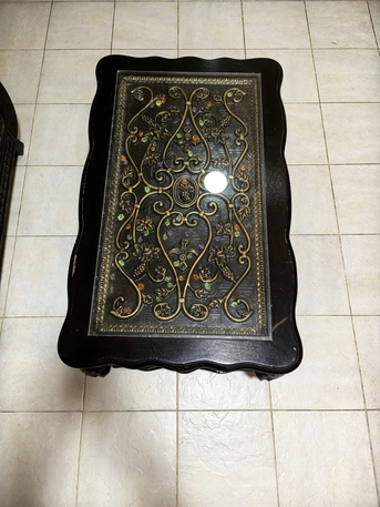 Riyadh, Furniture, SAR 750,  Teapoy Set 3 Piece For Sale